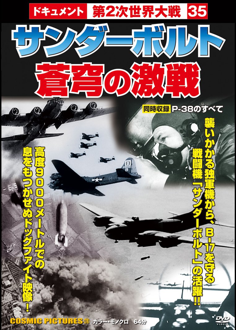 サンダーボルト 蒼穹の激戦 同時収録 P 38のすべて 映画の動画 Dvd Tsutaya ツタヤ