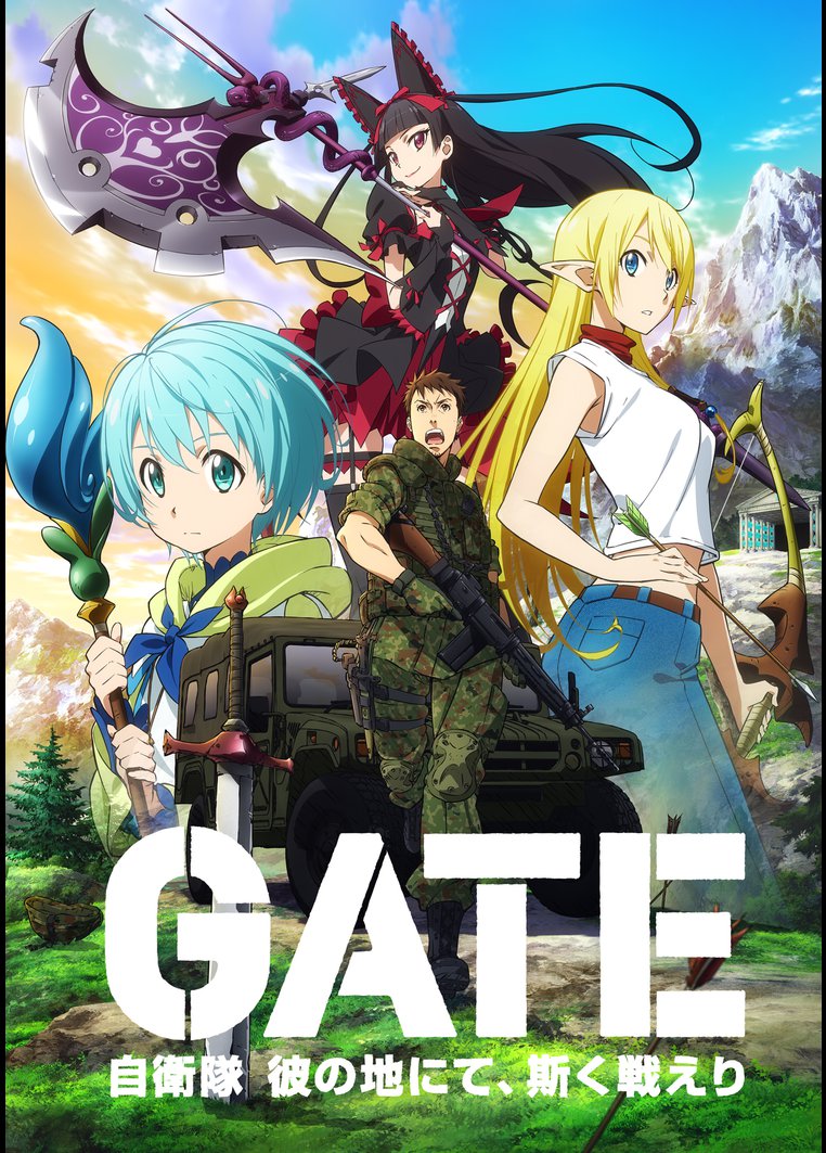 アニメ ｇａｔｅ 自衛隊 彼の地にて 斯く戦えり 動画配信のtsutaya Tv